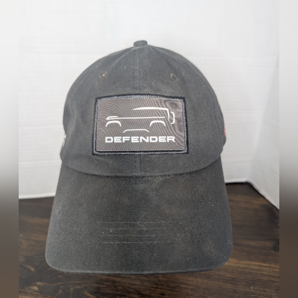 Land Rover Kentucky Three Day Event Ball Cap Hat Black Equestrian Defender